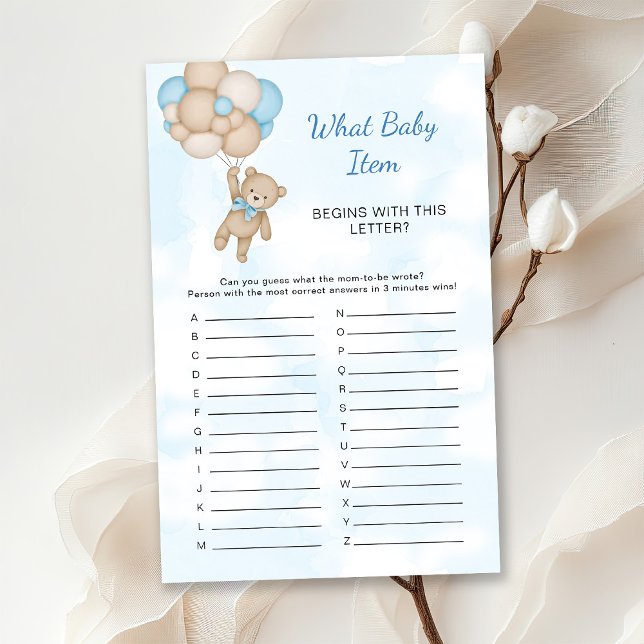 Teddybjörn Baby Shower-spel (Skapare uppladdad)