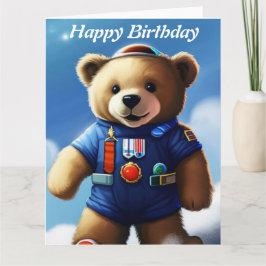 Teddybjörn Födelsedags Kort