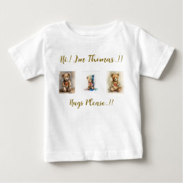 Teddybjörn födelsedagsfest t shirt