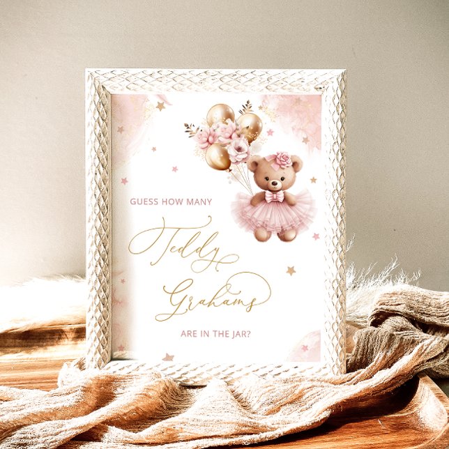 Teddybjörn Gissa Hur Många Grahams Poster (Skapare uppladdad)