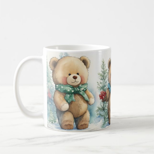 Teddybjörn  kaffemugg (Vänster)