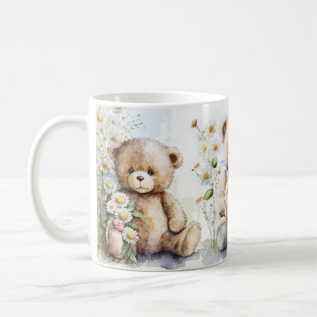 Teddybjörn  kaffemugg (Vänster)