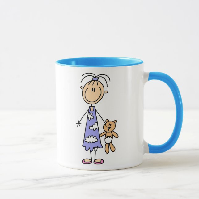 Teddybjörn Knuffkompis Mugg (Höger)