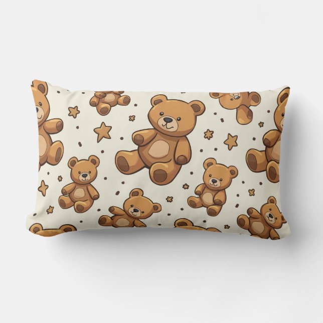 Teddybjörn Lumbarkudde (Framsida)
