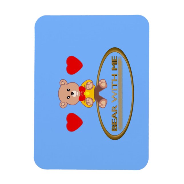 Teddybjörn  magnet (Vertikal)