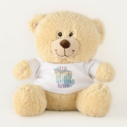 Teddybjörn med Great Lakes Mitten State T-shirt