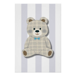 Teddybjörn Nursery Glansig Affisch Perfect Poster