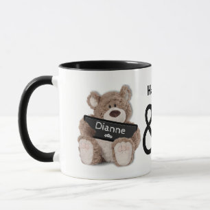 Teddybjörn omfamningar Kaffe Mugg