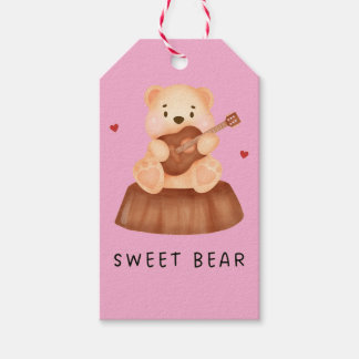 Teddybjörn Presentetikett
