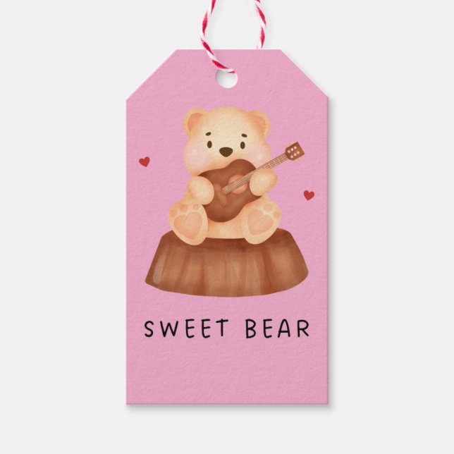Teddybjörn Presentetikett (Framsidan)