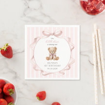 Teddybjörn, Rosa Slöja, Rosa Ränder, Första Födels