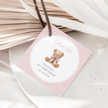 Teddybjörn, Rosett, Rosa prickar, Första födelseda