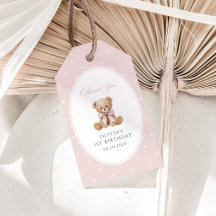 Teddybjörn, Rosett, Rosa prickar, Första födelseda