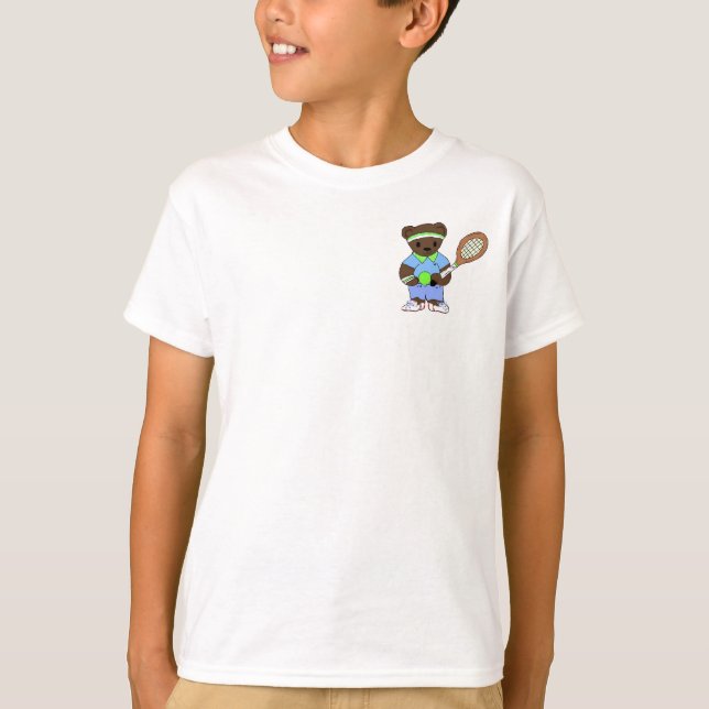 Teddybjörn Tennisspelare Tee (Framsida)