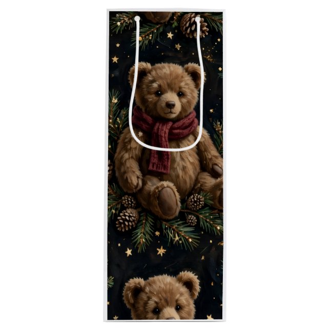 Teddybjörnar & Kottar Vinköppingspresentbag (Framsidan)
