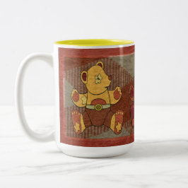 Teddybjörnar Mug Två-Tonad Mugg