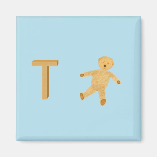 Teddybjörnmagnet Magnet (Framsidan)