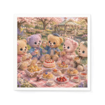 Teddybjörns Picknick i Ängen