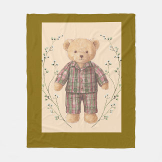 Teddyfilt i vintageutförande fleecefilt