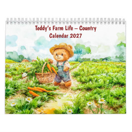 Teddy's Bondgårdsliv – Lantlig Kalender