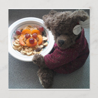 Teddys inbjudan till Porträtt