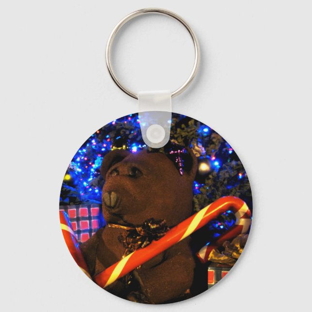 Teddys jul mig nyckelring (Framsida)