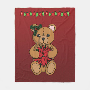 Teddy's presentfiltblanka fleecefilt