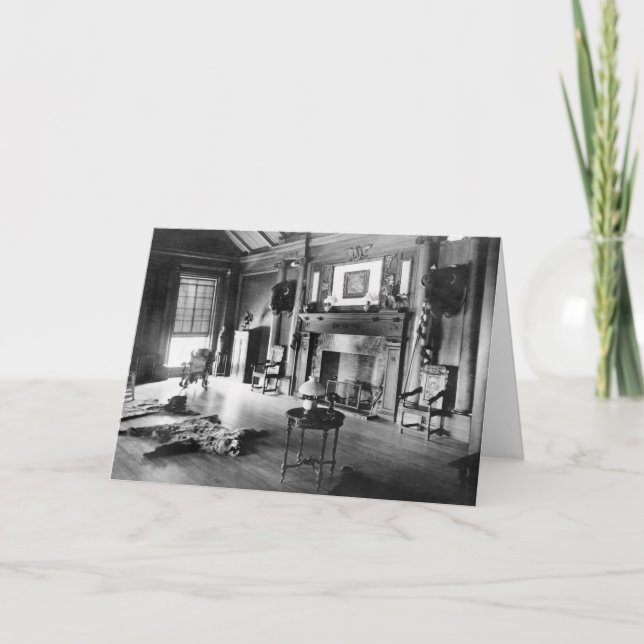 Teddys Roosevelt jaktrum, 1905 Kort (Framsida)