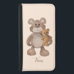 Teddytasche Plånboksfodral För Samsung Galaxy S5<br><div class="desc">Bester Freund</div>