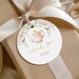 Tedrickning Bröllopsdusch Gåvor Etiketter