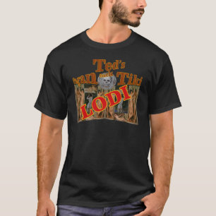 Ted's Pagan Tiki Shack Pub Enoteca Lodi California T Shirt