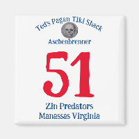 Ted's Pagan Tiki Shack Zin Predators Manassas VA