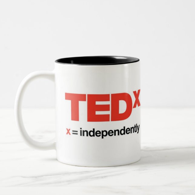TEDx mer regnig mugg (Vänster)