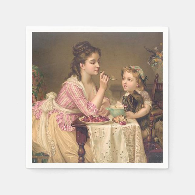 TEE Americana Breakfast Pappersservett (Framsidan)