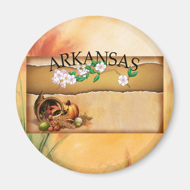 TEE Arkansas Magnets Magnet (Framsidan)