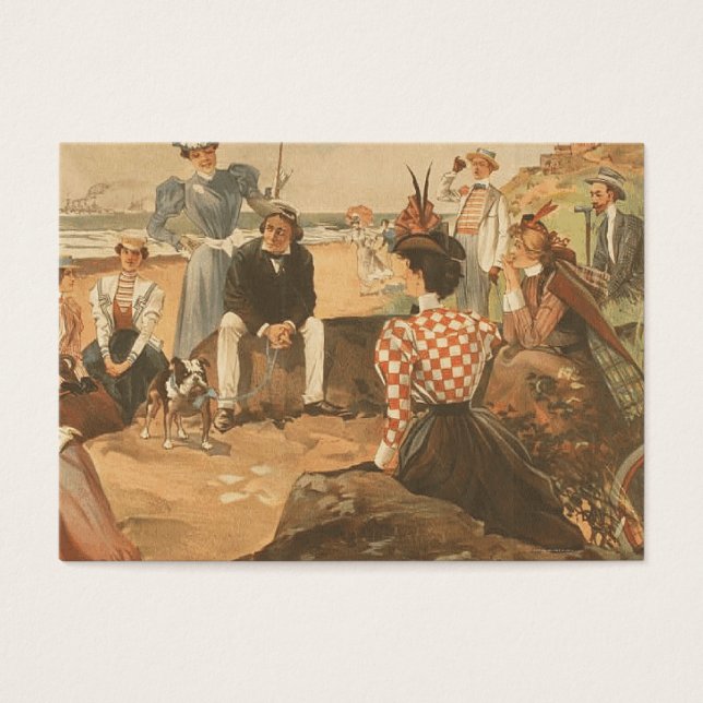 TEE Beach Friends Visitkort (Framsidan)