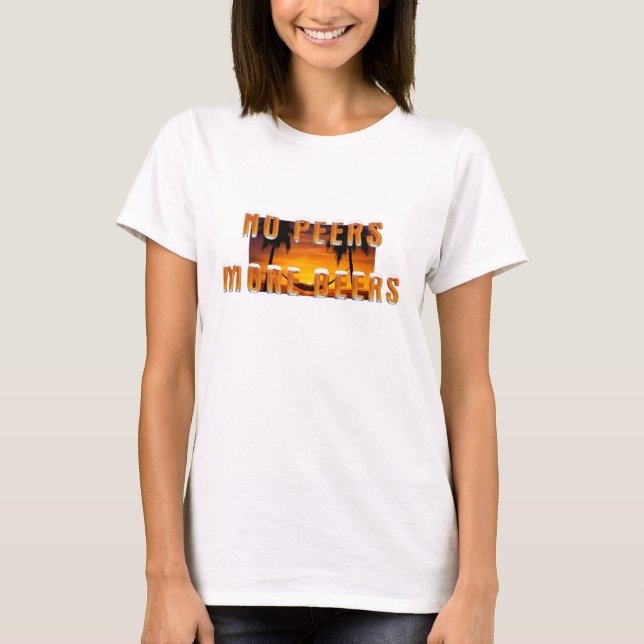 TEE Beer i Paradise Dam T-Shirts (Framsida)