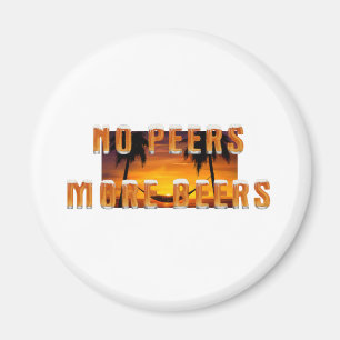 TEE Beer i Paradise Magnets Magnet