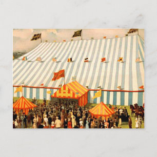 TEE Big Top Vykort