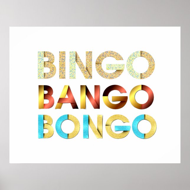 TEE Bingo Bango Bongo Poster (Framsidan)