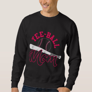 Tee - boll Mamma Cute Play T - Boll Women Tee Gift Lång Ärmad Tröja
