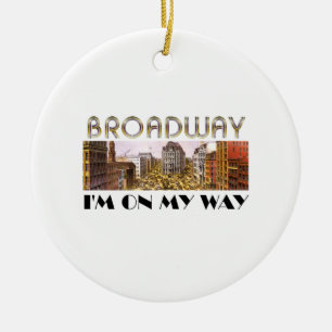 TEE Broadway Star Julgransprydnad Keramik