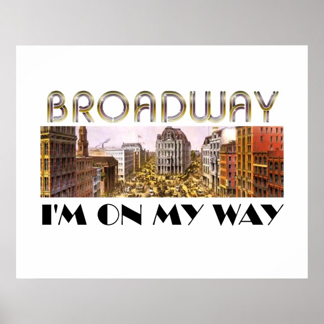 TEE Broadway Star Poster (Framsidan)