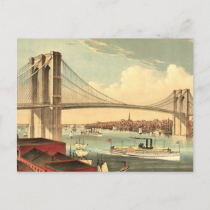 TEE Brooklyn Bridge Vykort