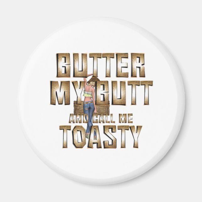 TEE Call Me Toasty Magnets Magnet (Framsidan)