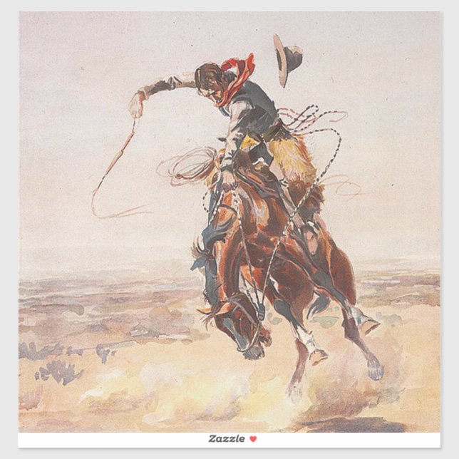 TEE Cowboy Life Klistermärken (Ark)