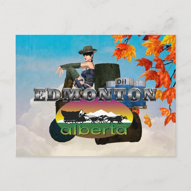 TEE Edmonton Vykort (Framsida)