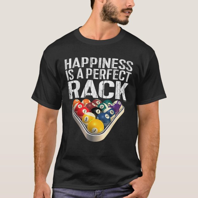Tee för Bassäng Perfekt Rack Billiards (Framsida)