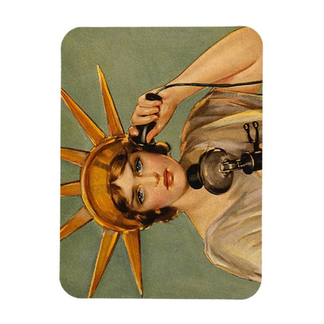 TEE Freedom's Calling Magnet (Vertikal)