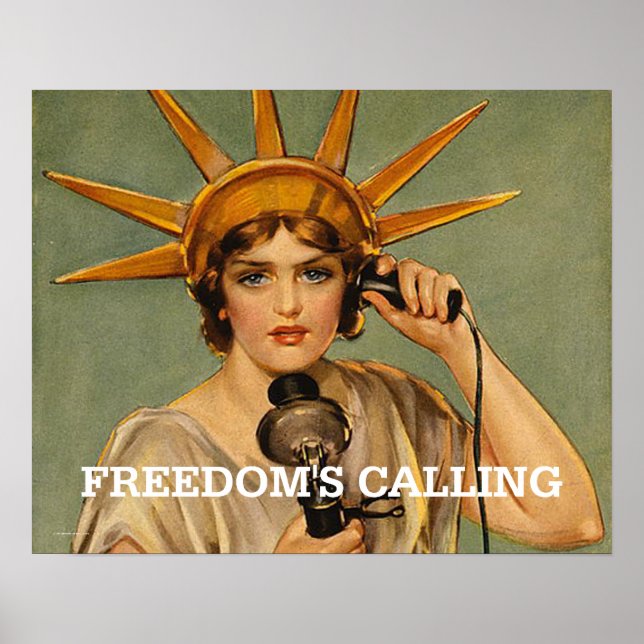 TEE Freedom's Calling Poster (Framsidan)